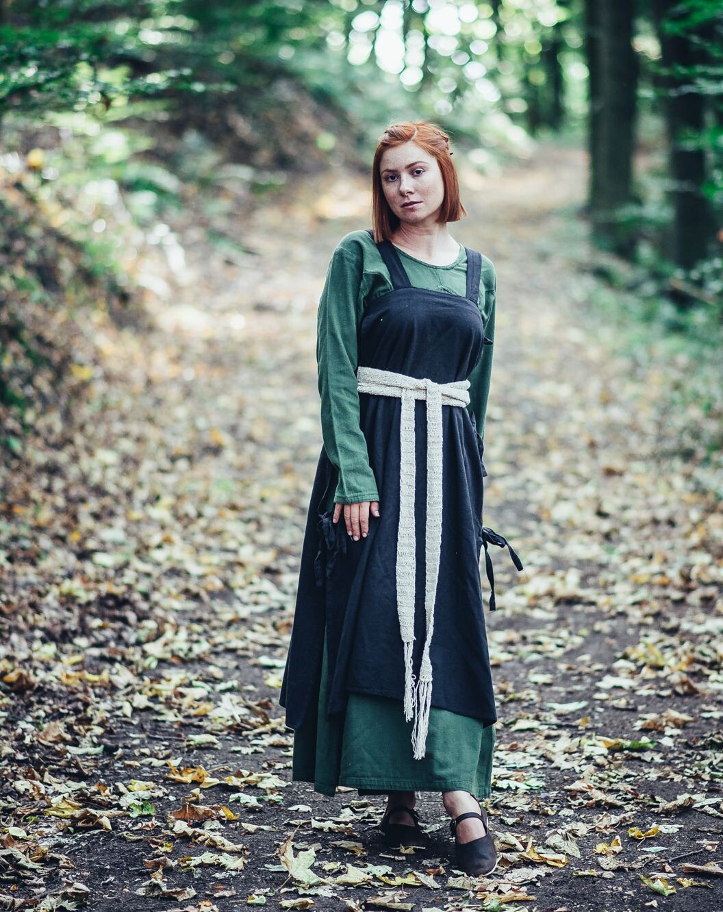 LARP Überkleid mit Träger und Seitenschnürung
