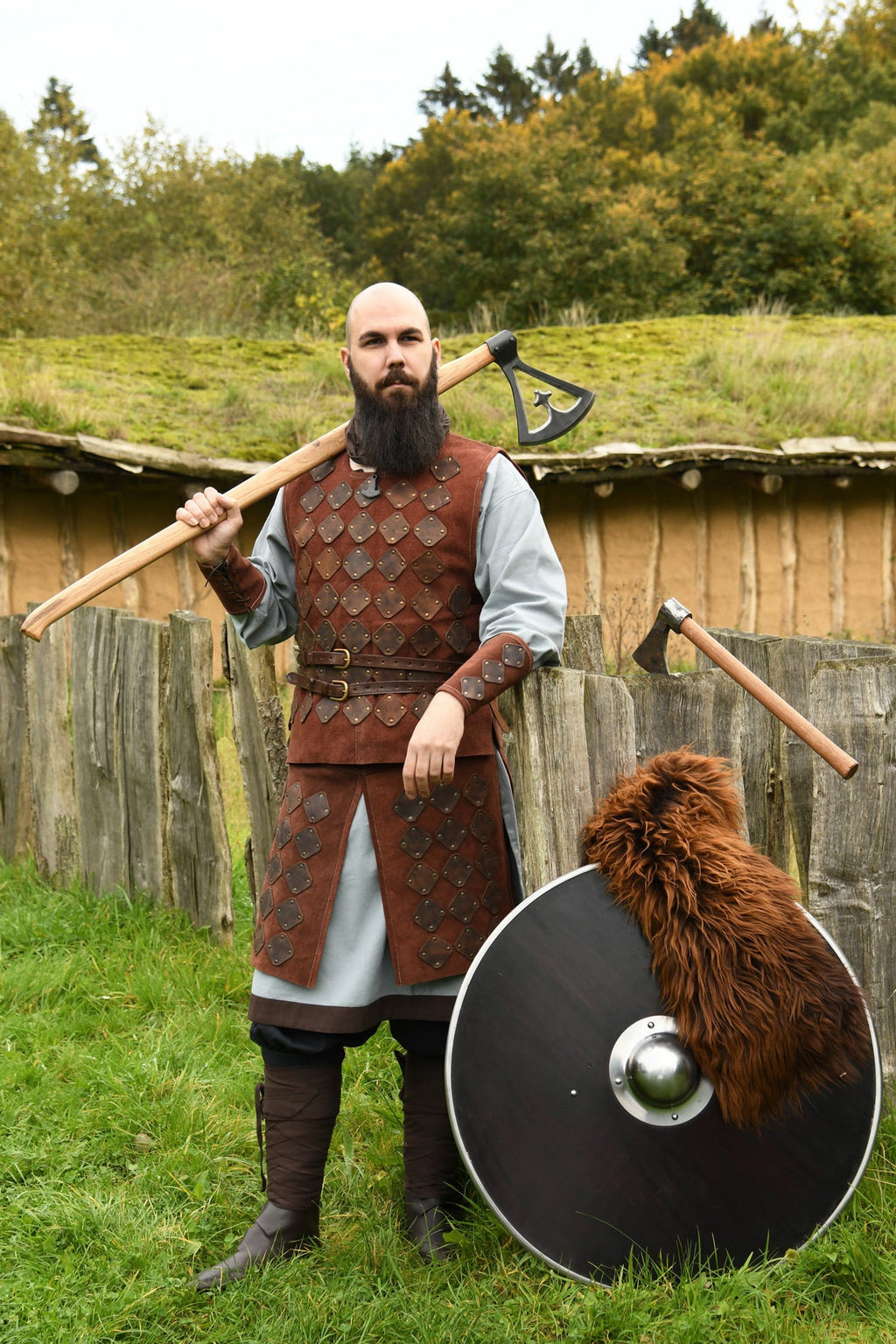 LARP Leather Brigandine