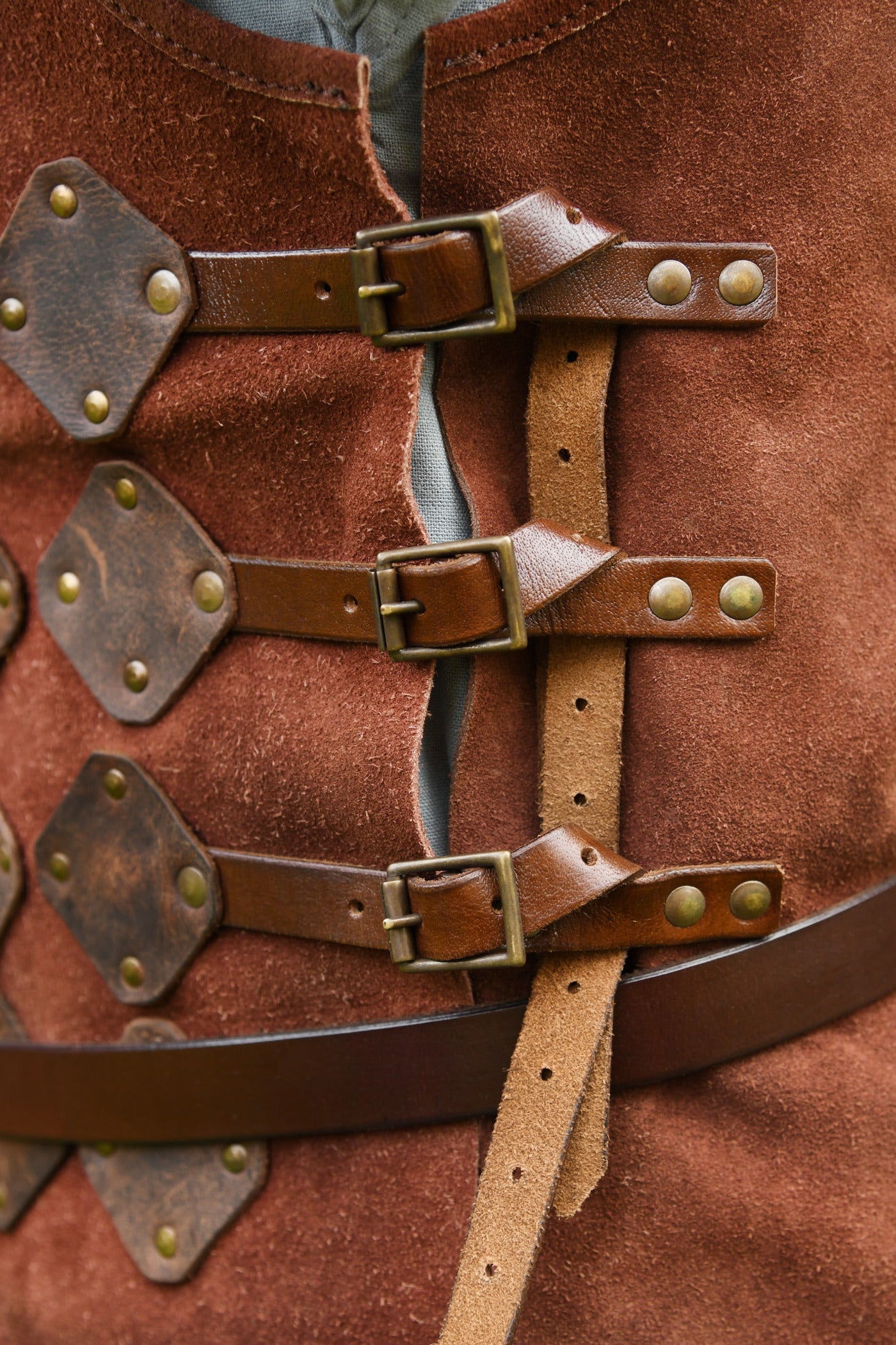 LARP Leather Brigandine