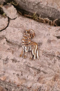 Medieval Wolf Amulet made of Bronze