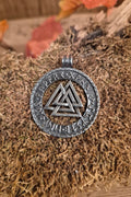 LARP Amulett Wotansknoten aus Zinn