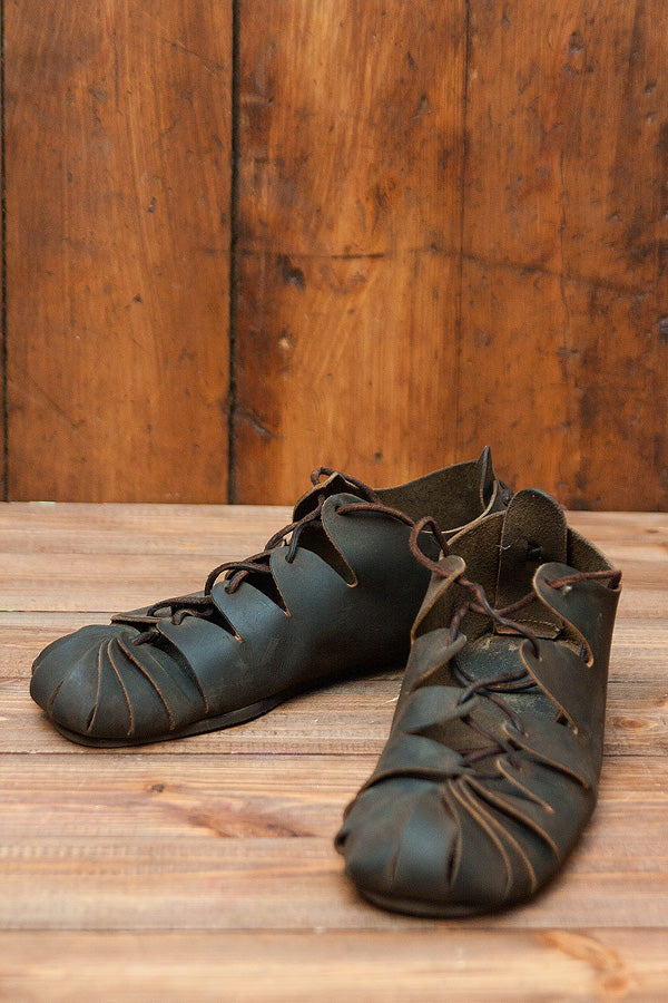 LARP Nubuck Leather Bundschuh