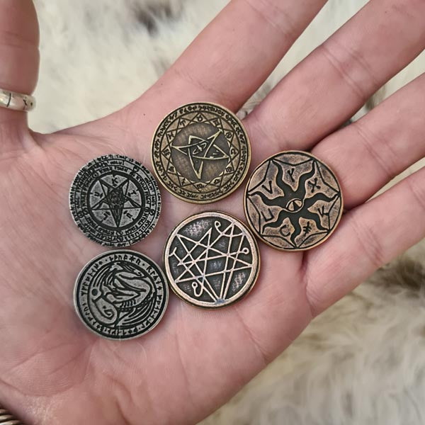 LARP Münzen Set Cthulhu