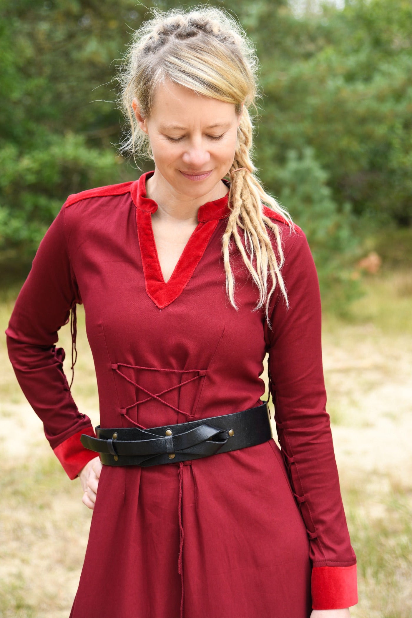 LARP Ledergürtel Abenteurer aus Büffelleder