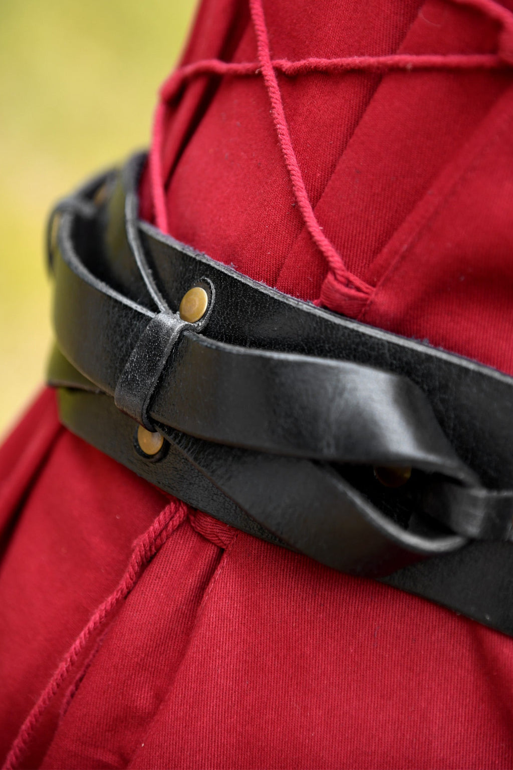 LARP Ledergürtel Abenteurer aus Büffelleder