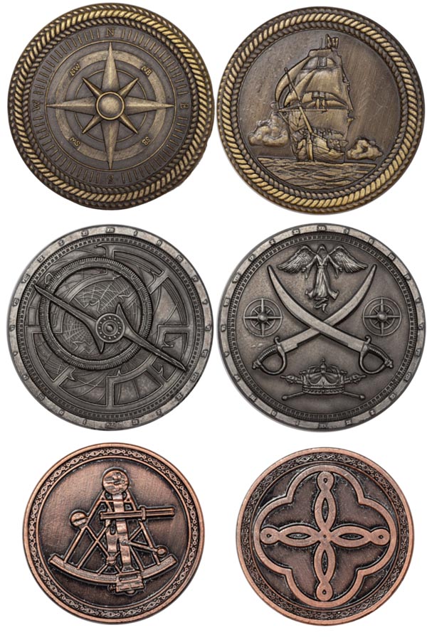 LARP Münzen Set Pirat