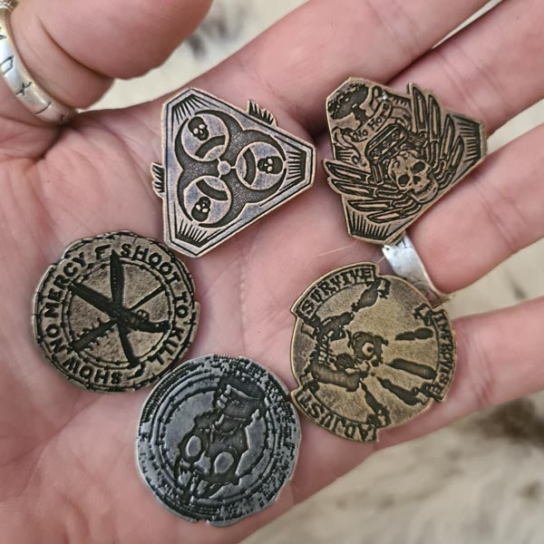LARP Coins Set Post-Apocalyptic