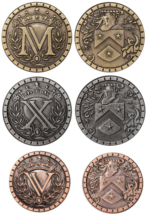 LARP Münzen Set Mittelalter