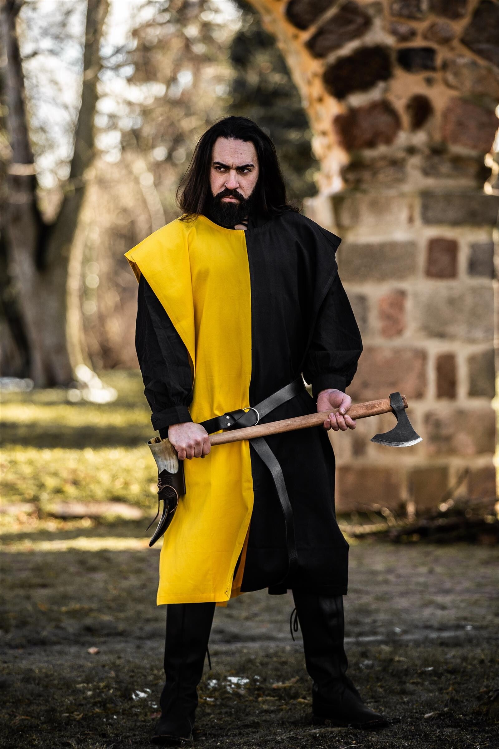 LARP Waffenrock Wache zweifarbig