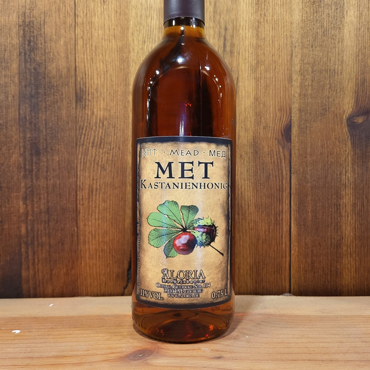 Mead with chestnut honey