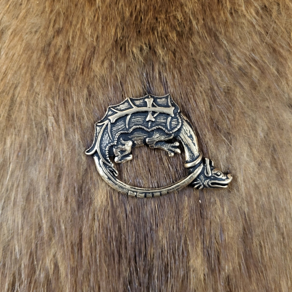 Medieval Amulet Order of the Dragon in Bronze - Replica