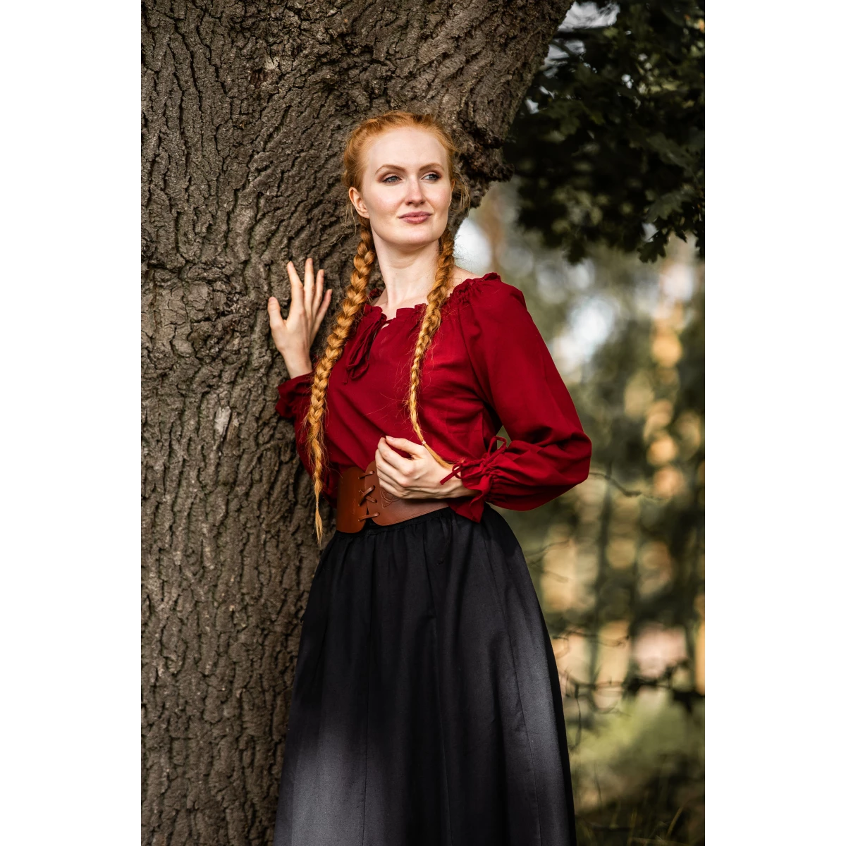 Medieval Blouse Editha long-sleeved