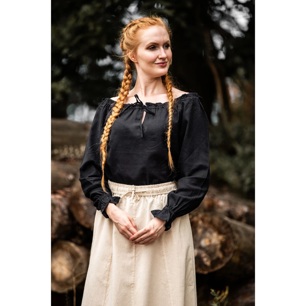 Mittelalter Bluse Editha langarm