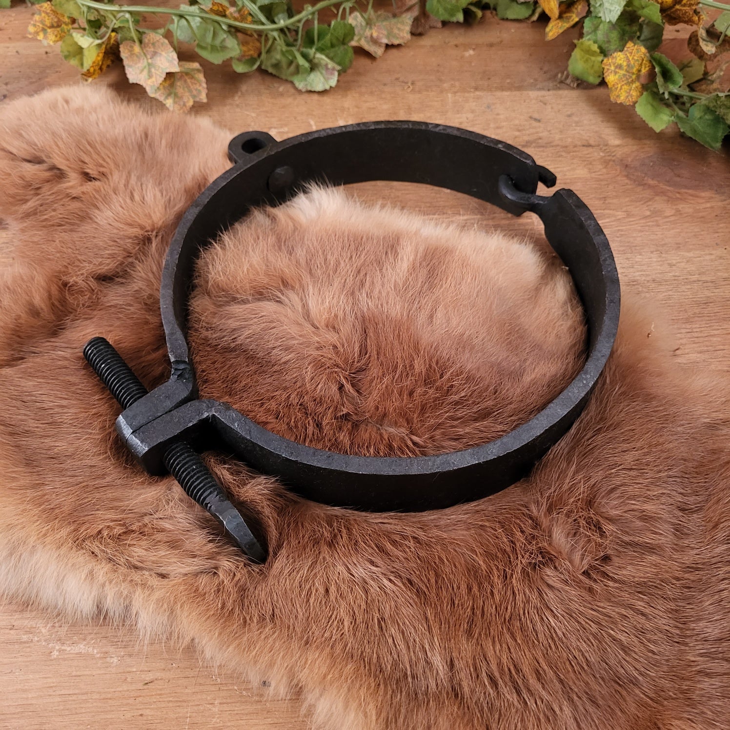 Medieval Neck Collar - hand-forged