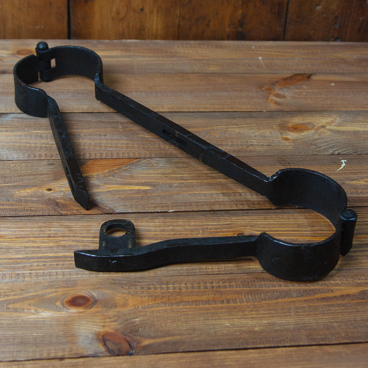 Medieval Steel Handcuffs - Hand-Forged