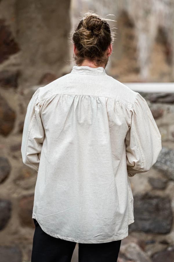 Mittelalter Hemd Lancelot mit Armmanschetten
