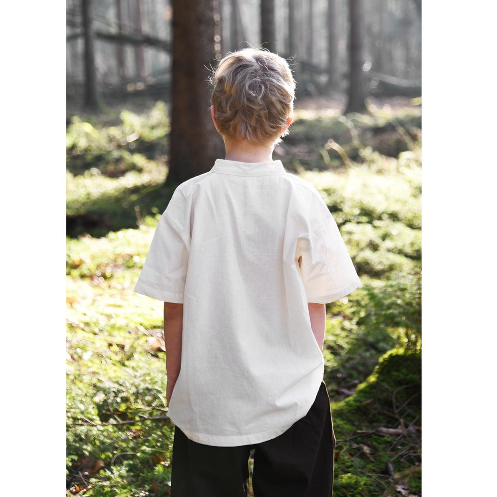 Children's Medieval Short-Sleeve Shirt Natural