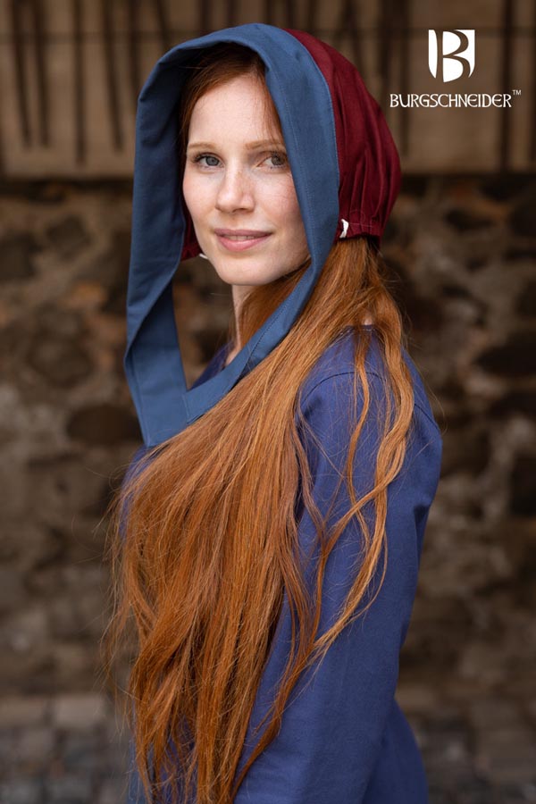 Medieval Maid's Coif Dagmar by Burgschneider
