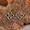 Late Medieval Gothic Bronze Earrings