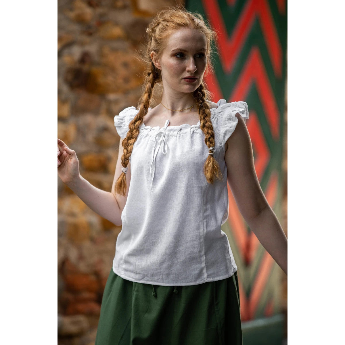 Medieval Summer Blouse Sleeveless