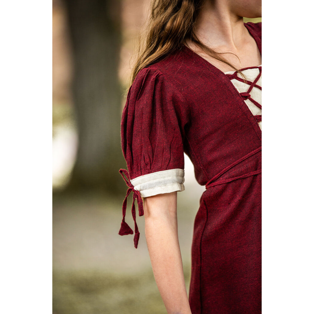 Medieval Short Sleeve Summer Dress for Children