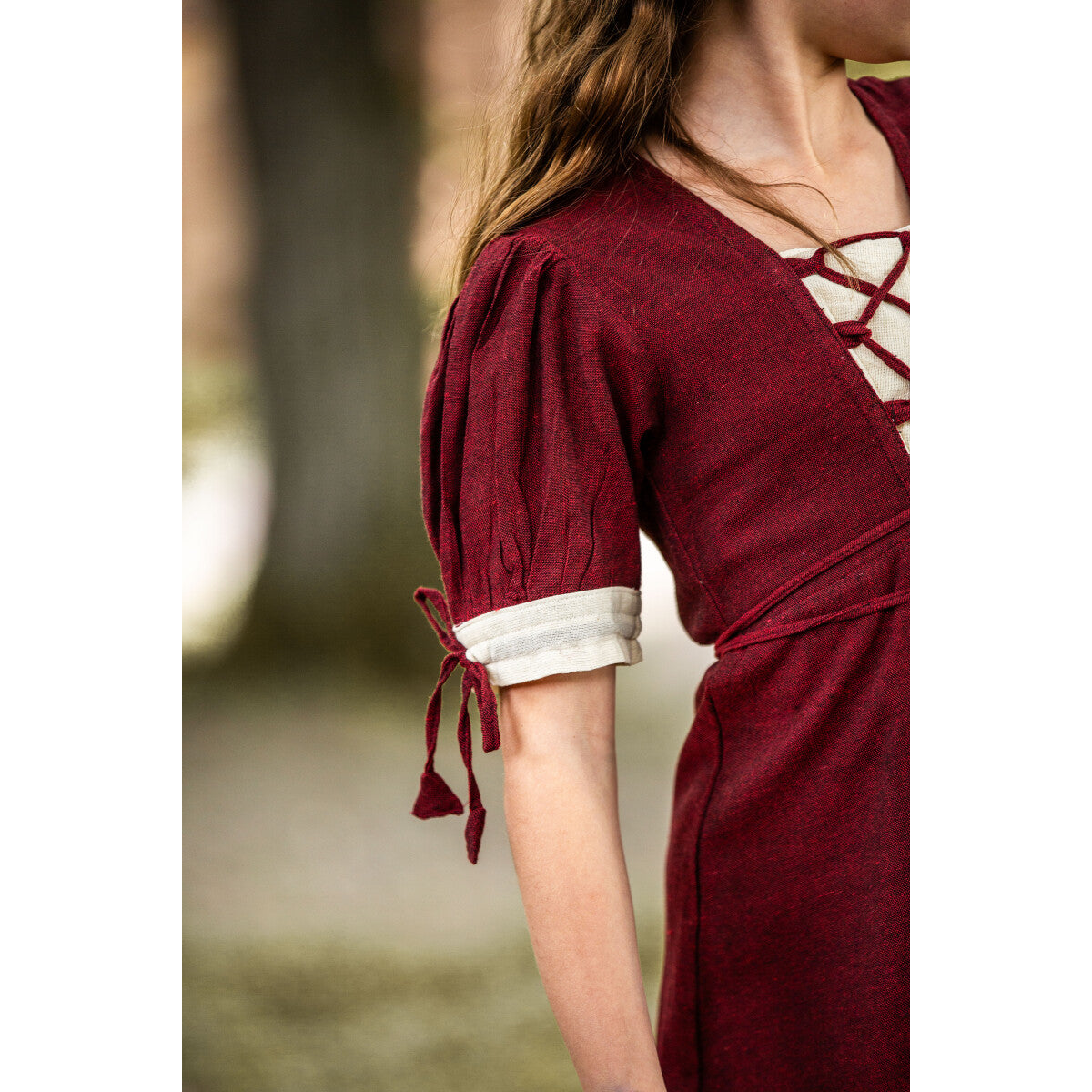 Mittelalter Sommerkleid kurzarm für Kinder