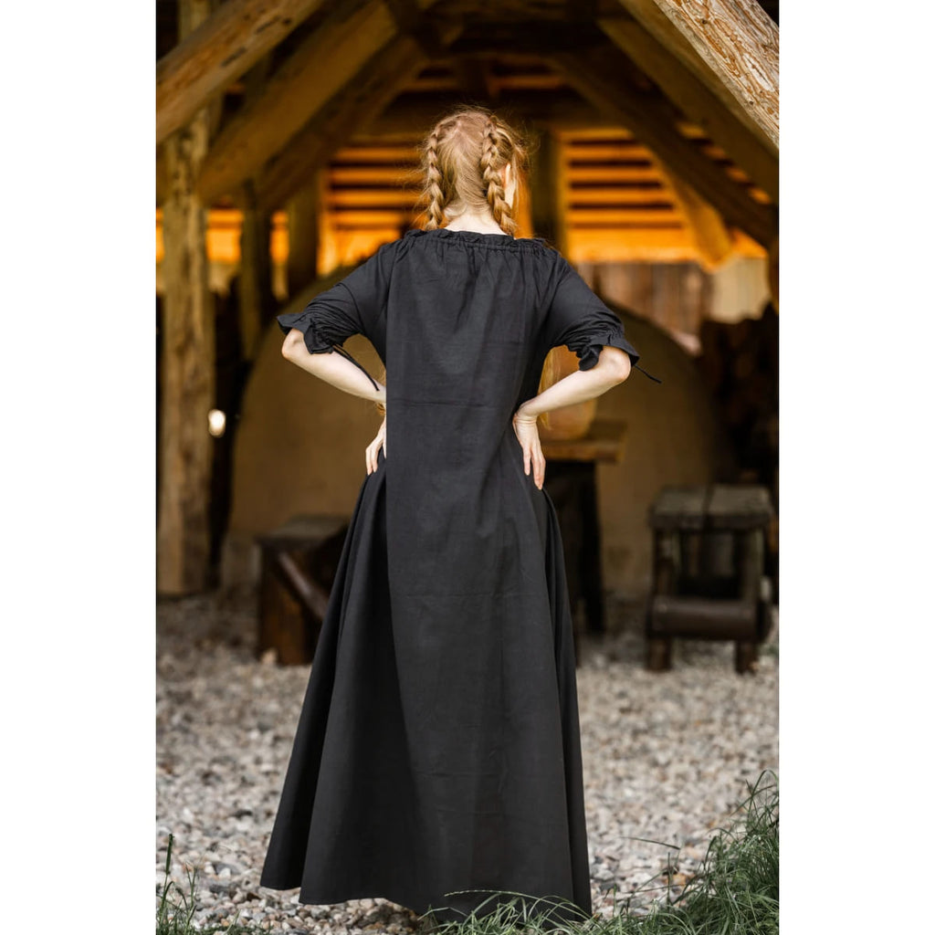 Mittelalter Sommerkleid kurzarm