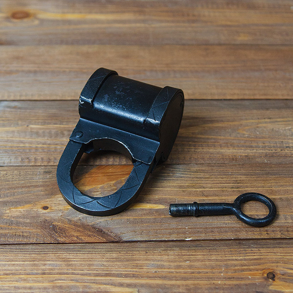 Medieval Steel Padlock
