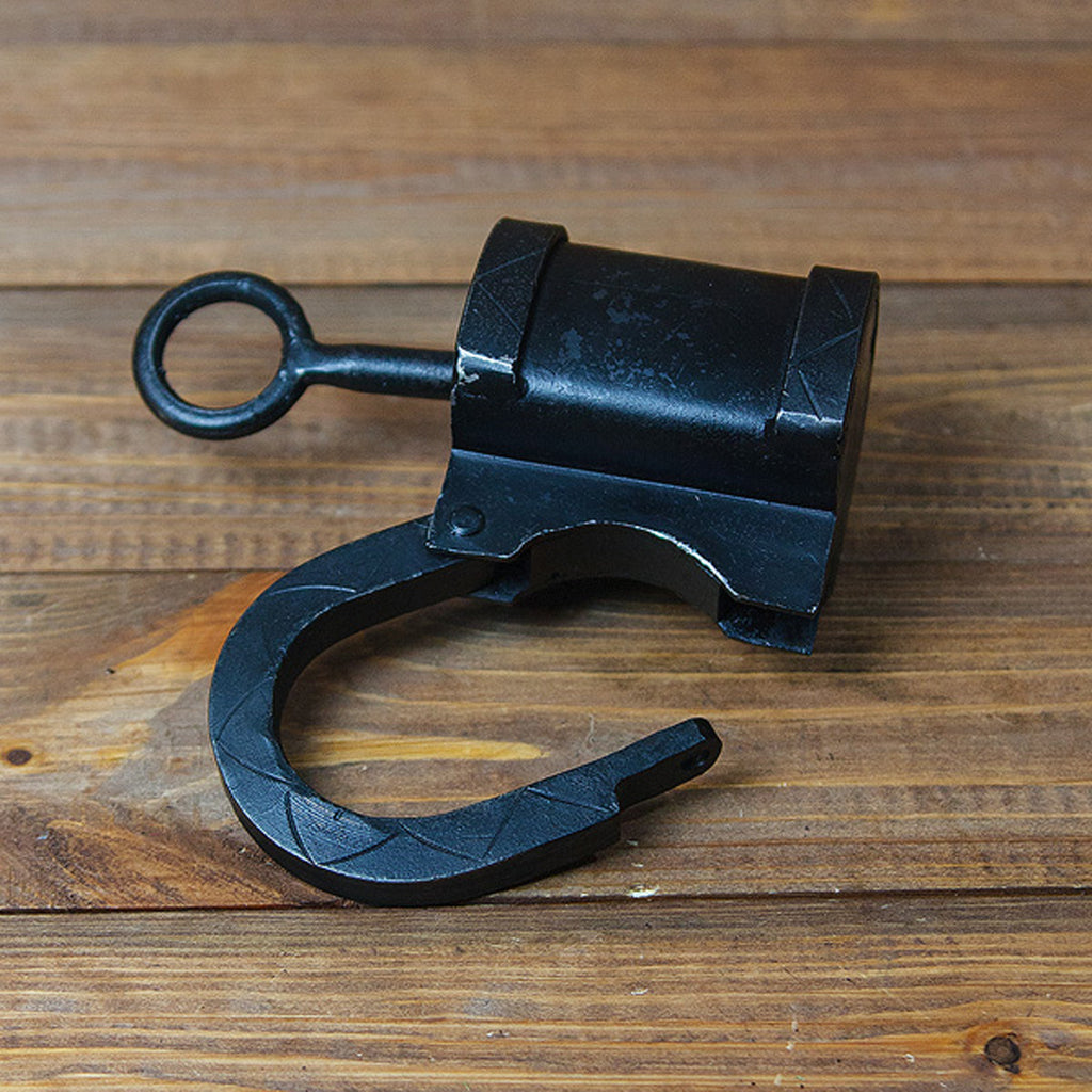 Medieval Steel Padlock