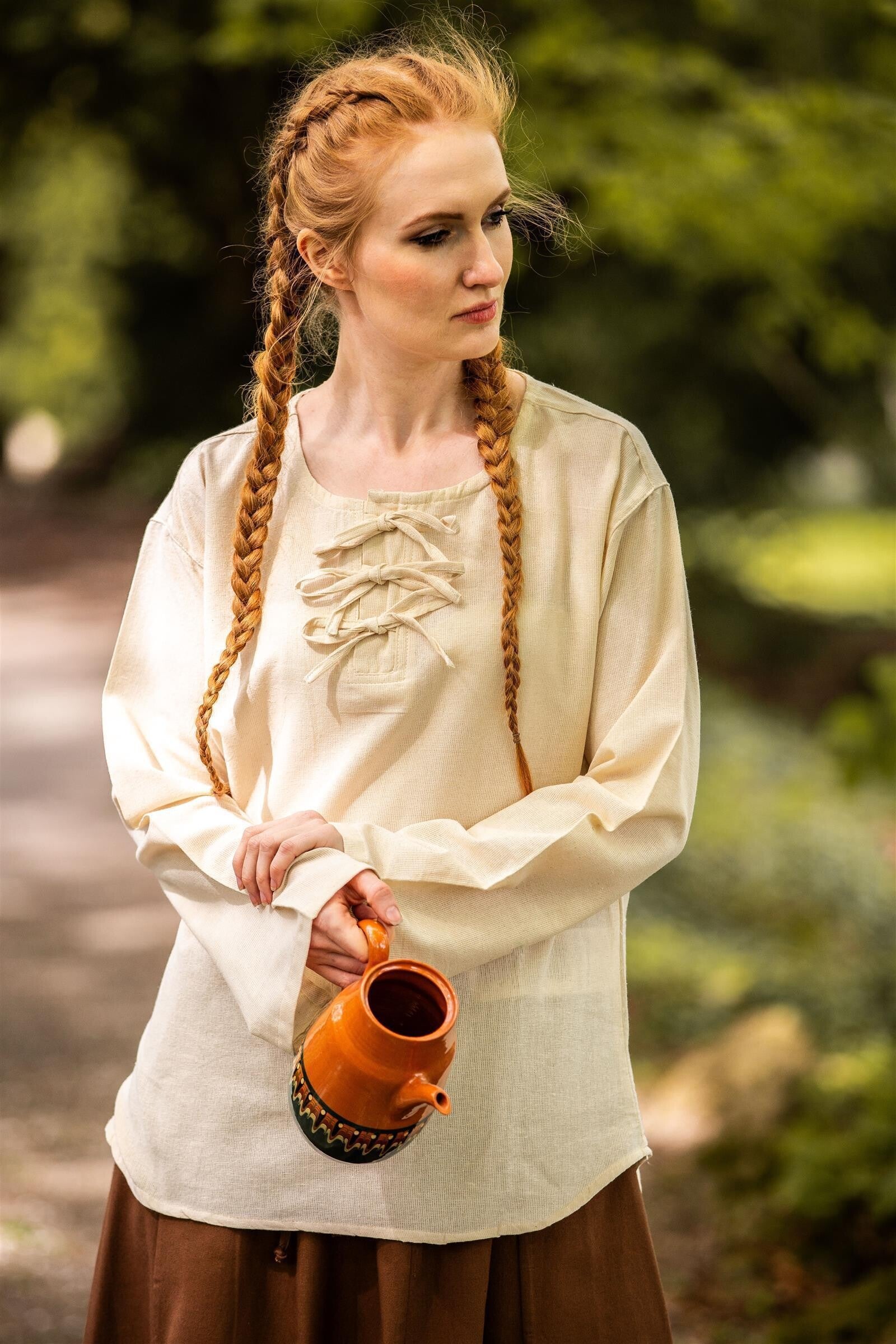 Medieval Blouse Diana long-sleeved
