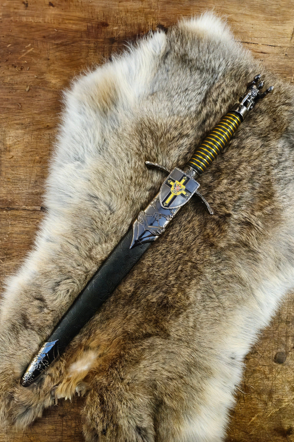Medieval Dagger Toledo - Decoration