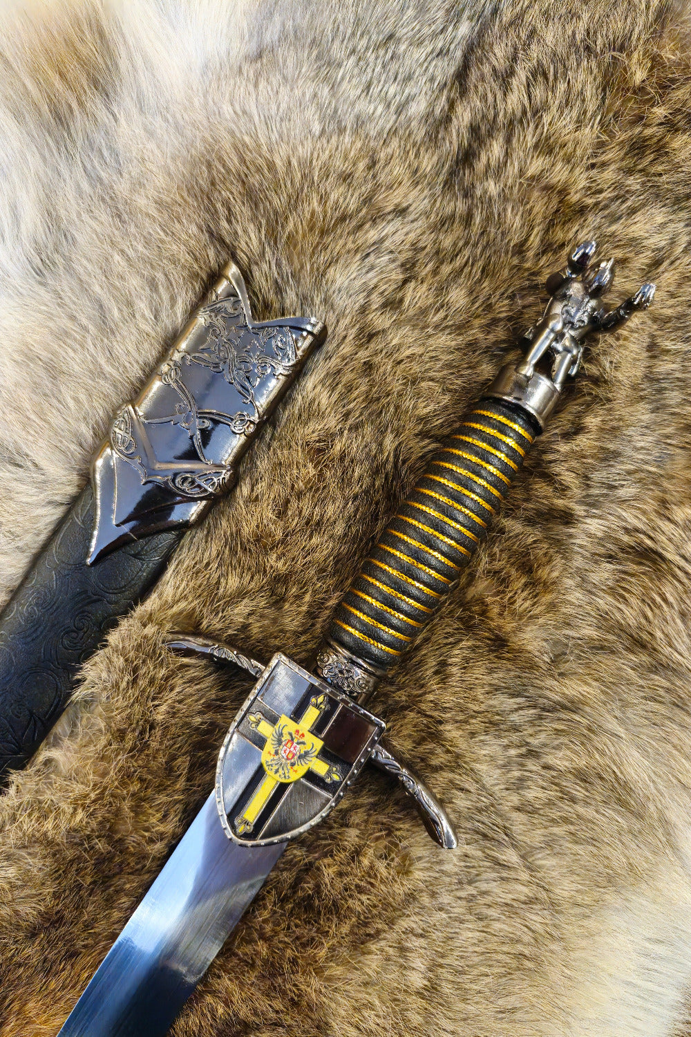 Medieval Dagger Toledo - Decoration