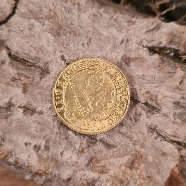 Mittelalter Golddukat Karl IV. - Replik