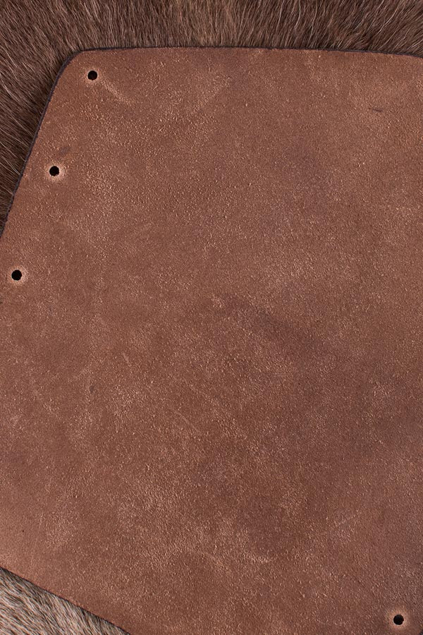 Medieval Leather Gauntlets, Brown, Pair