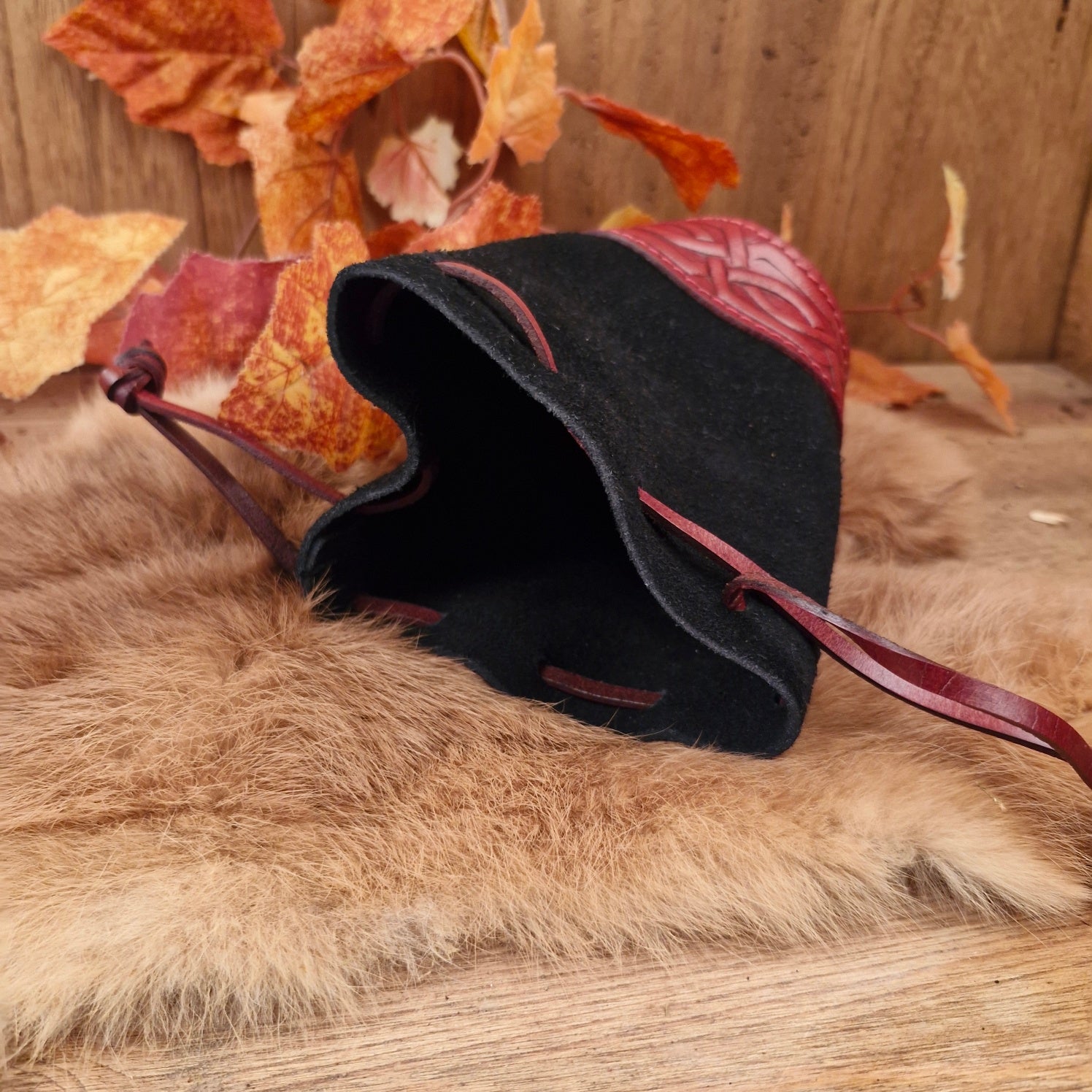 Mittelalter & LARP Lederbeutel