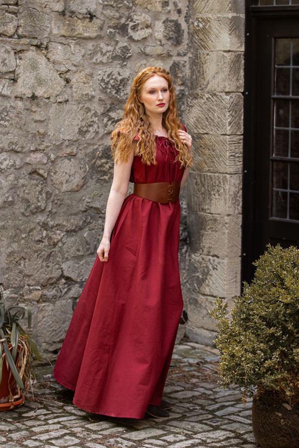 Mittelalter Sommerkleid ärmellos