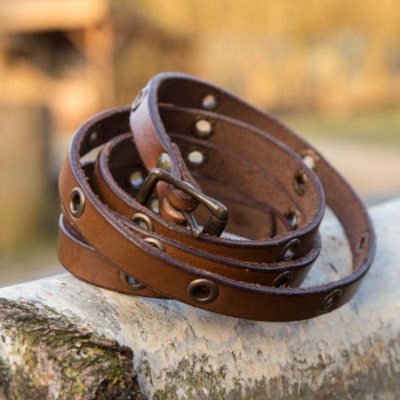 LARP Wickelarmband aus Leder