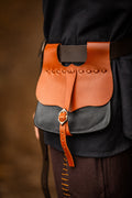 Mittelalter Ledertasche für Gürtel