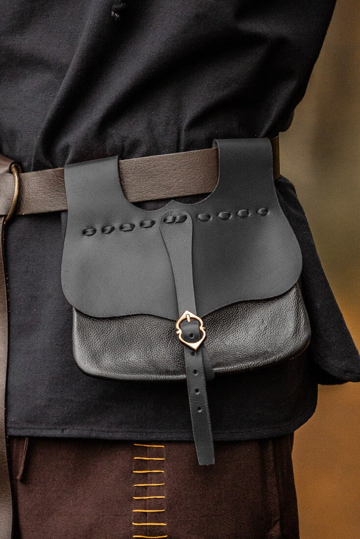Mittelalter Ledertasche für Gürtel