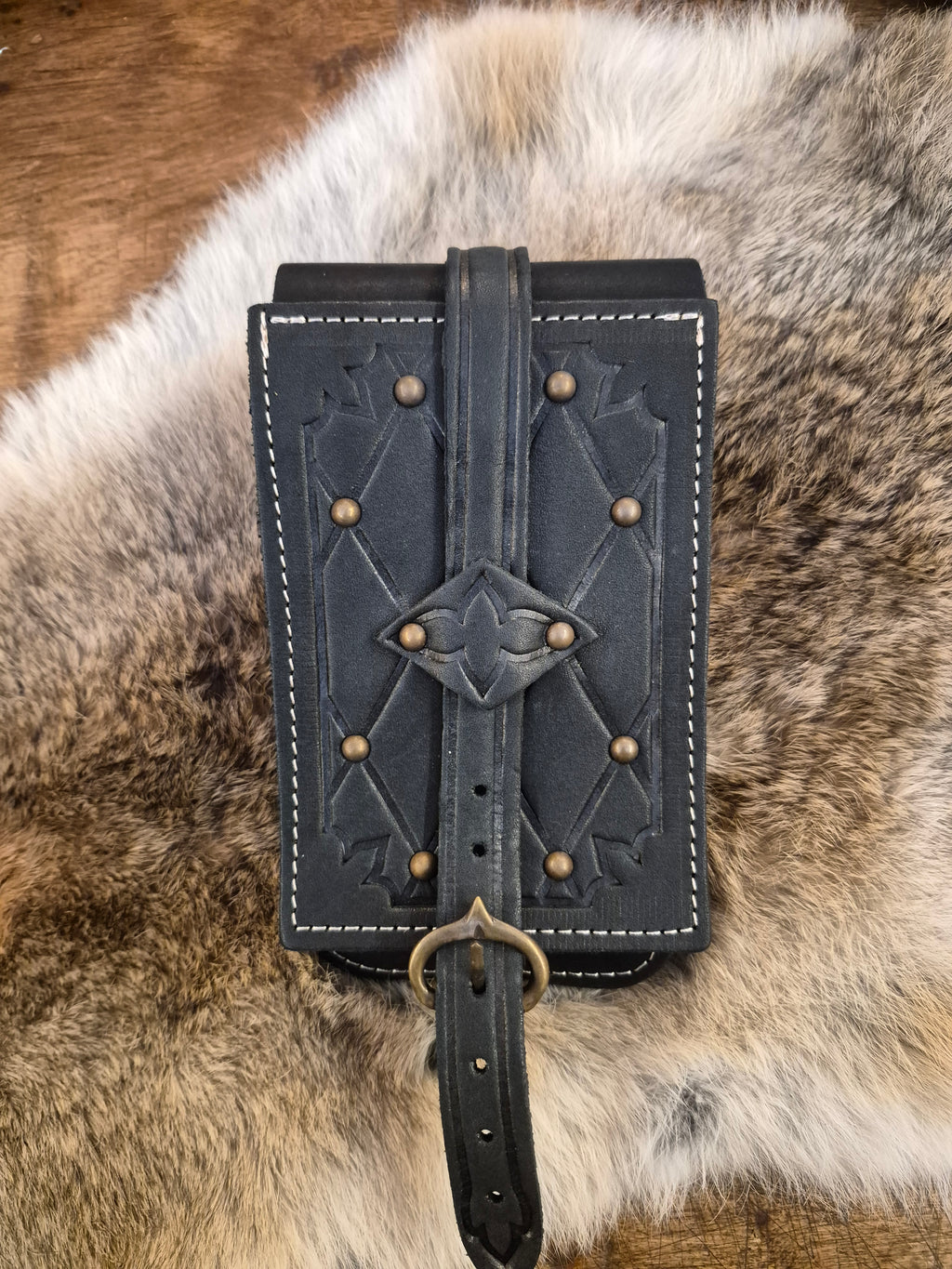 Mittelalter Ledertasche Händler