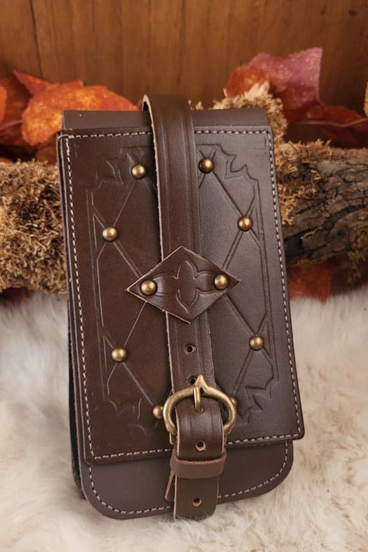 Medieval Leather Bag Merchant