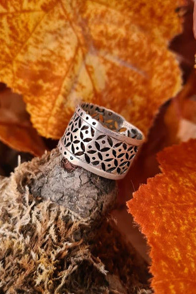Medieval Byzantine silver ring - discontinued model