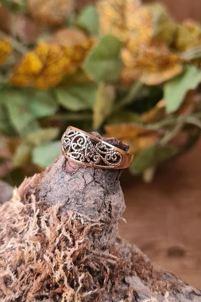 Mittelalter Ring Isabelle aus Bronze