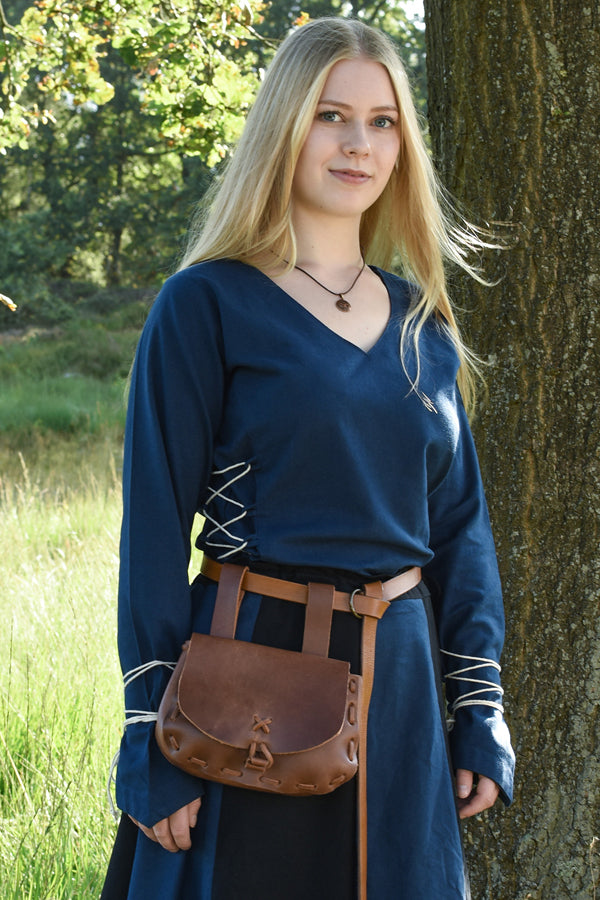 Mittelalter Ringgürtel aus Leder
