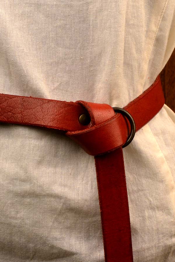 Mittelalter Ringgürtel aus Leder