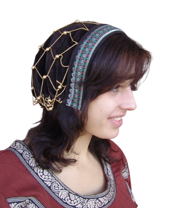 Medieval Velvet Hood