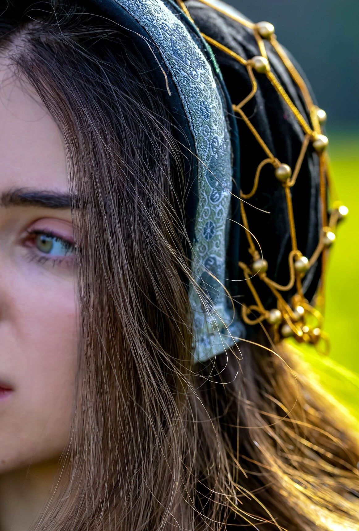 Medieval Velvet Hood