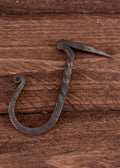 Drive-in wall hook - hand-forged