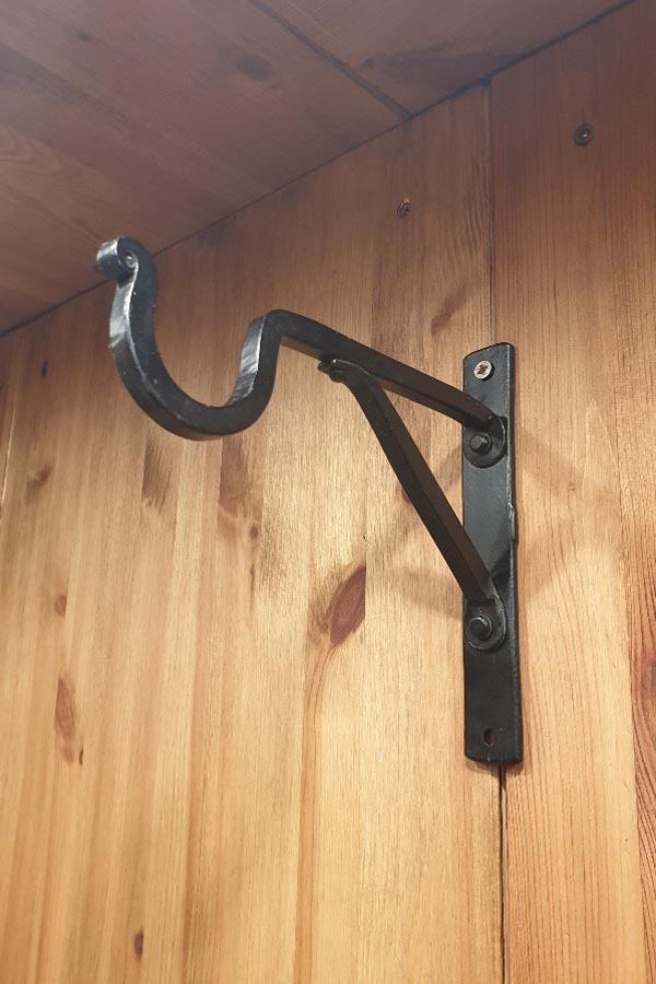 Medieval wall hooks - hand-forged