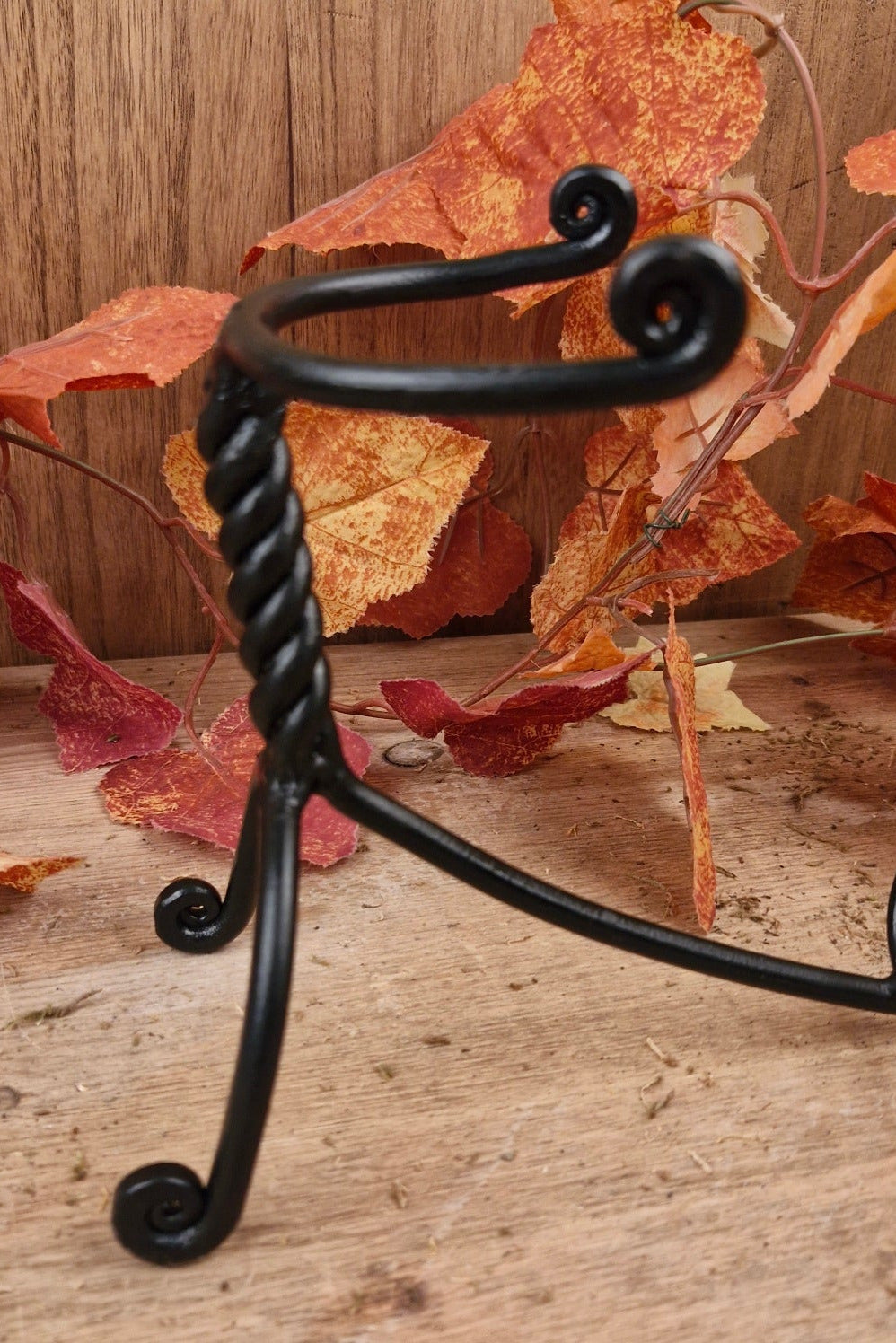 Medieval & LARP Drinking Horn Stand - hand-forged